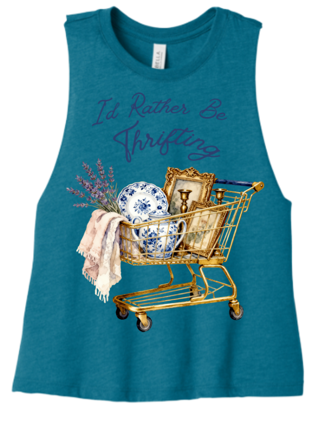 I’d Rather Be Thrifting Tank