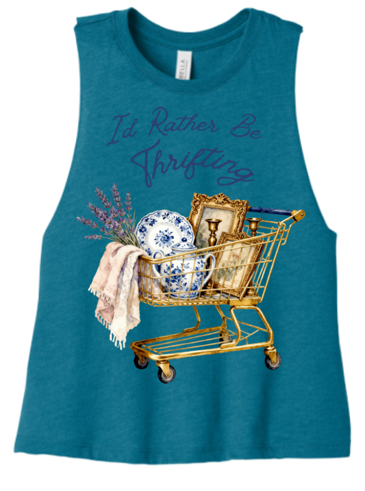I’d Rather Be Thrifting Tank
