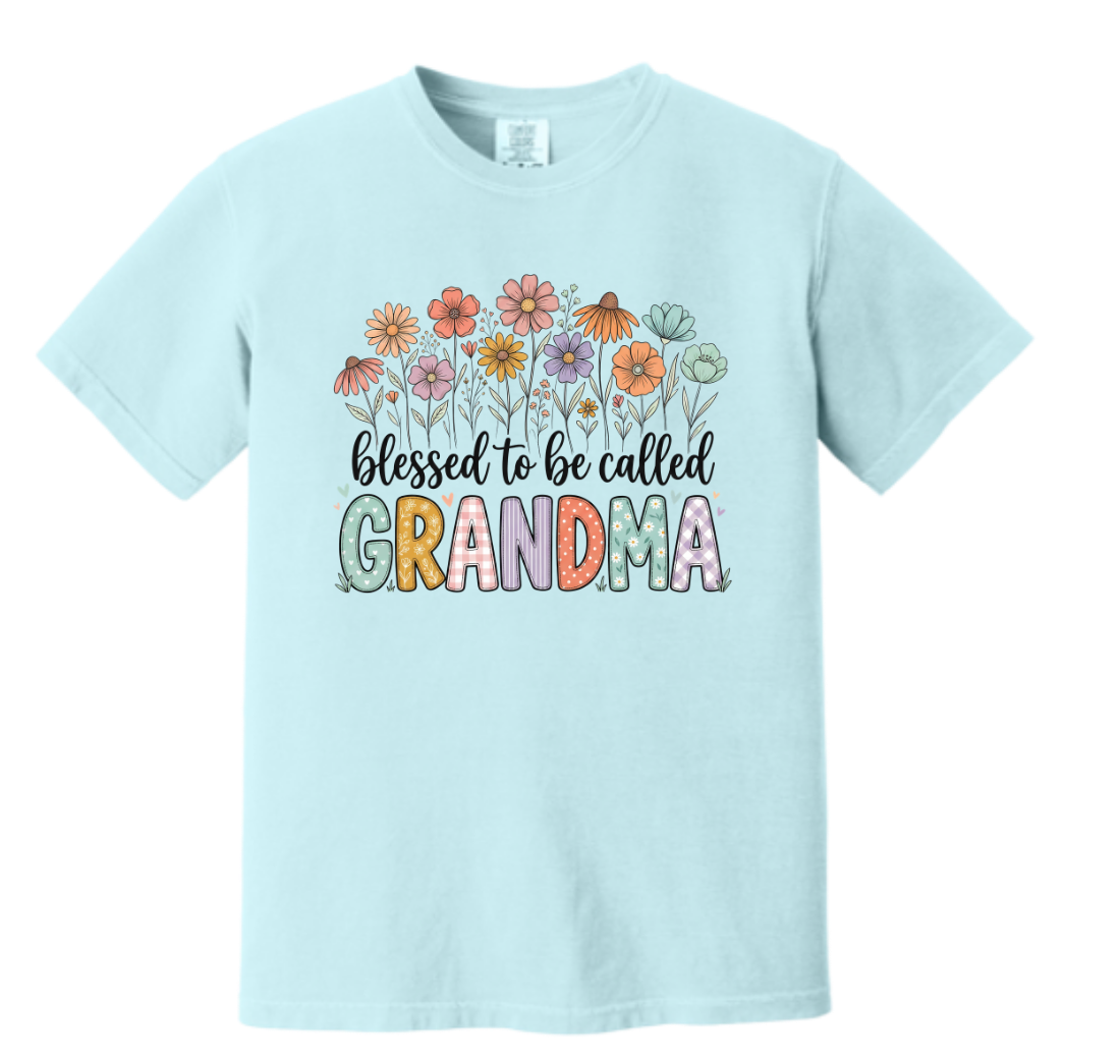 Blessed to Be Called Grandma Tee