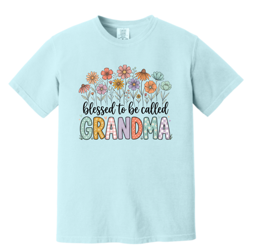 Blessed to Be Called Grandma Tee
