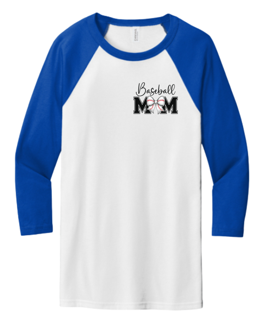 Baseball Mom Raglan Tee