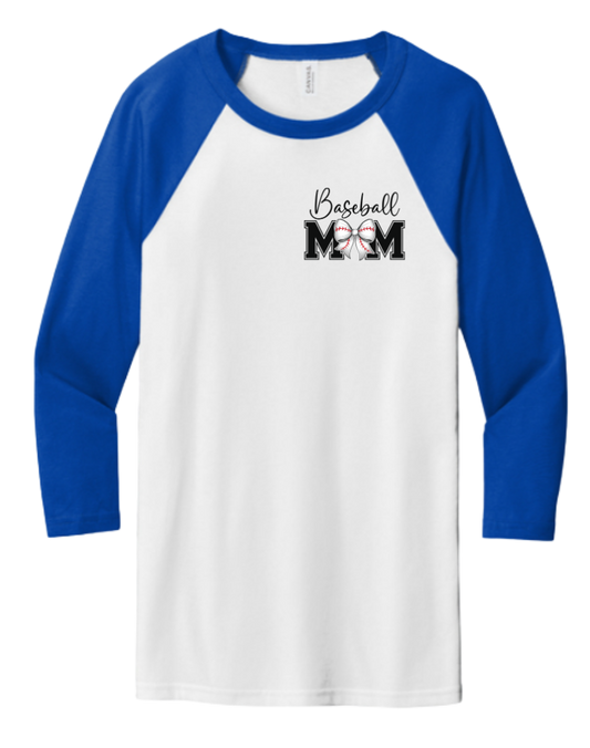 Baseball Mom Raglan Tee