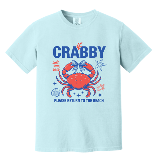 If Crabby, Return to the Beach Graphic Tee