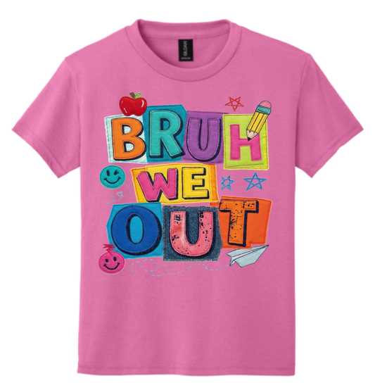 “Bruh, We Out!” Youth Tee